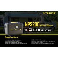 Nitecore Portable Power Station NPS200 Inverter