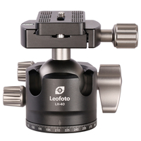 LEOFOTO LOW PROFILE BALL HEAD LH-40i (DOUBLE-ACTION)