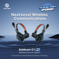 Hollyland Solidcom C1 Pro Wireless Intercom System With Noise Cancellation