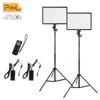 Pixel P50 14" Slim LED Light Kit Bi-Color  3200-5800K 