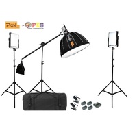 Pixel Video Studio LED (COB + Panel) 380Ws Light kit 