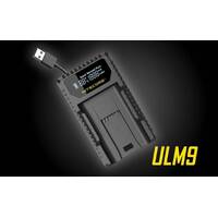 Nitecore ULM9 USB single charger for Leica BLI-312