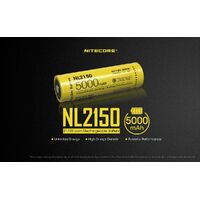 Nitecore 21700 Li-ion Rechargeable Battery 5000mAh NL2150