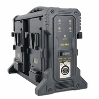 Rolux V-Mount Battery Charger 4 Channels RL4KS