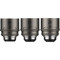 DZOFilm Arcana Anamorphic Prime 3-Lens Kit (ARRI PL, Titanium - Metric)