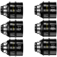 DZOFilm Vespid Prime II T1.9 Prime 6-Lens Kit (ARRI PL, Meter)